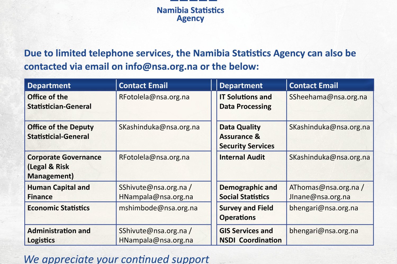 contact NSA